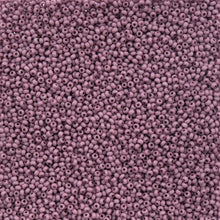 Load image into Gallery viewer, 11/0 Seedbead Chalk Dyed Solgel Plum
