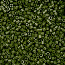 Load image into Gallery viewer, 11/0 Cylin Bead Opaque Green Avocado
