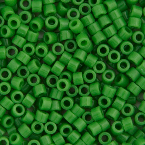 Delica 11/0 RD Green Pea Opaque