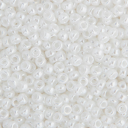 Miyuki Seed Bead 11/0 White Pearl Opaque Luster