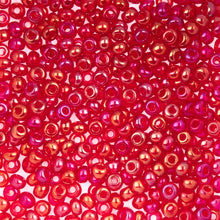 Load image into Gallery viewer, (Vial Czech Size 6/0) Transparent Red
