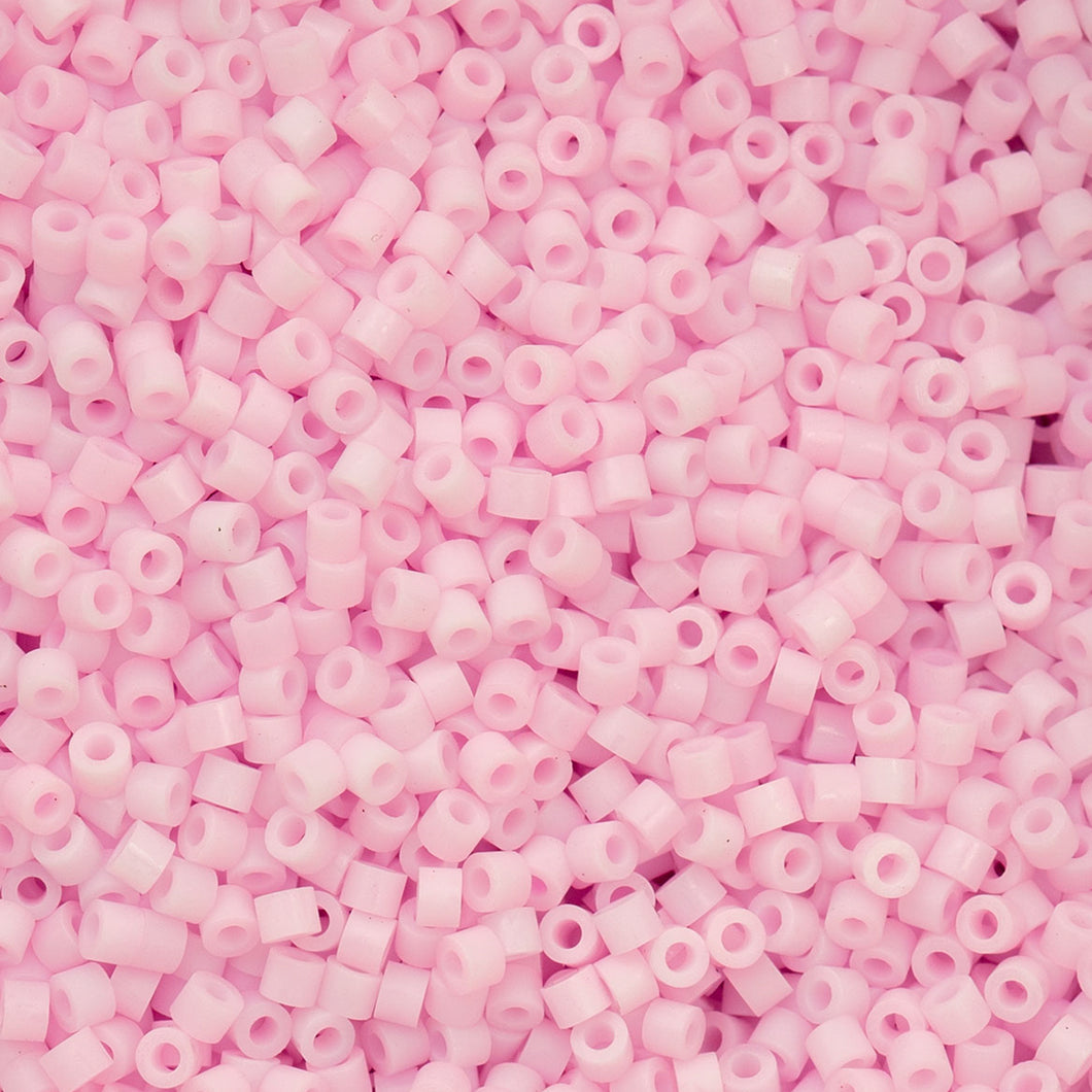 11/0 Cylin Bead Matte Macaron- Pink Cotton Candy