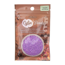 Load image into Gallery viewer, 11/0 Cylin Bead Glow in Dark AB - Purple
