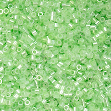 Load image into Gallery viewer, 11/0 Cylin Bead Light Crystal Green

