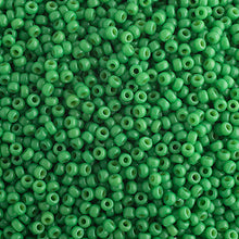 Load image into Gallery viewer, (Vial Miyuki Seed Bead 11/0) Spring Green Opaque Duracoat
