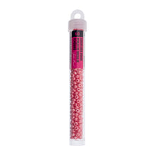 Load image into Gallery viewer, (Vial Czech Size 6/0) White Pink Terra Melafyr
