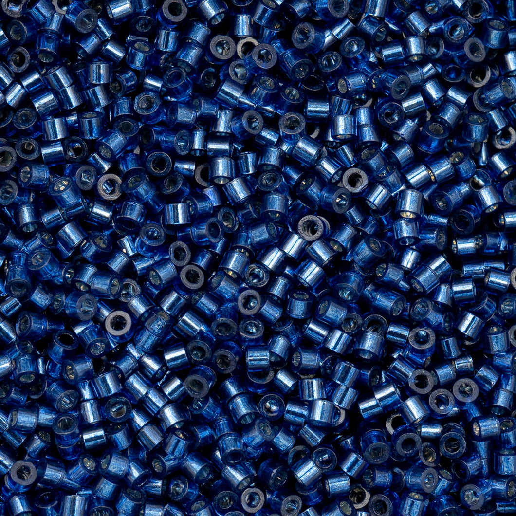 11/0 Cylin Bead Sapphire S/L