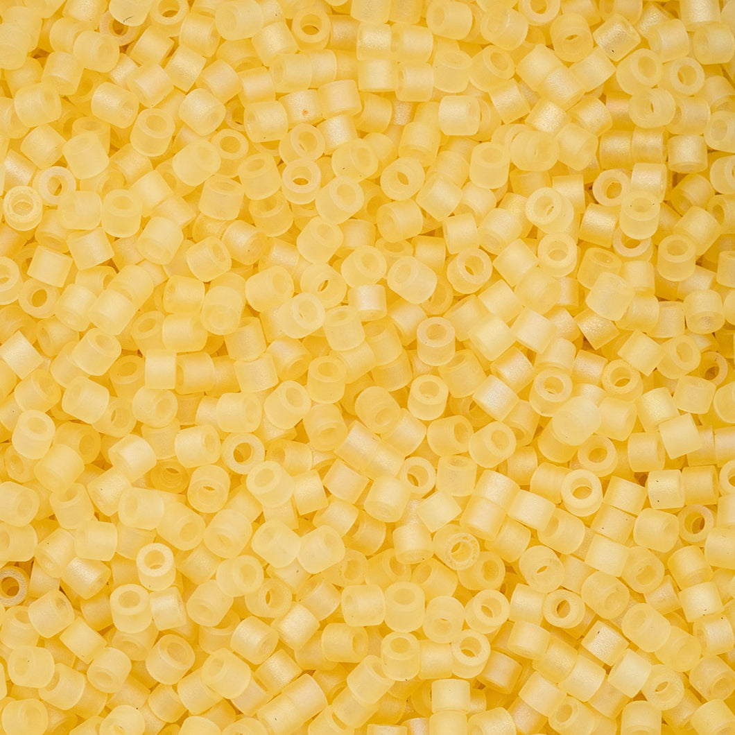 11/0 Cylin Bead Matte Macaron AB - Butter