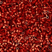 Load image into Gallery viewer, 11/0 Cylin Bead Ruby Red S/L
