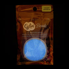 Load image into Gallery viewer, 11/0 Cylin Bead Glow in Dark - Sky
