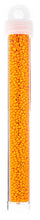 Load image into Gallery viewer, (Vial Miyuki Seed Bead 11/0) Cheddar Orange Opaque Duracoat
