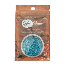 Load image into Gallery viewer, 11/0 Cylin Bead Opaque Blue Lagoon
