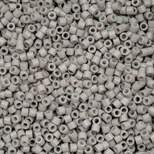 Load image into Gallery viewer, 11/0 Cylin Bead Opaque Dove Grey
