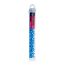 Load image into Gallery viewer, (Vial Czech Size 6/0) Transparent Blue Luster
