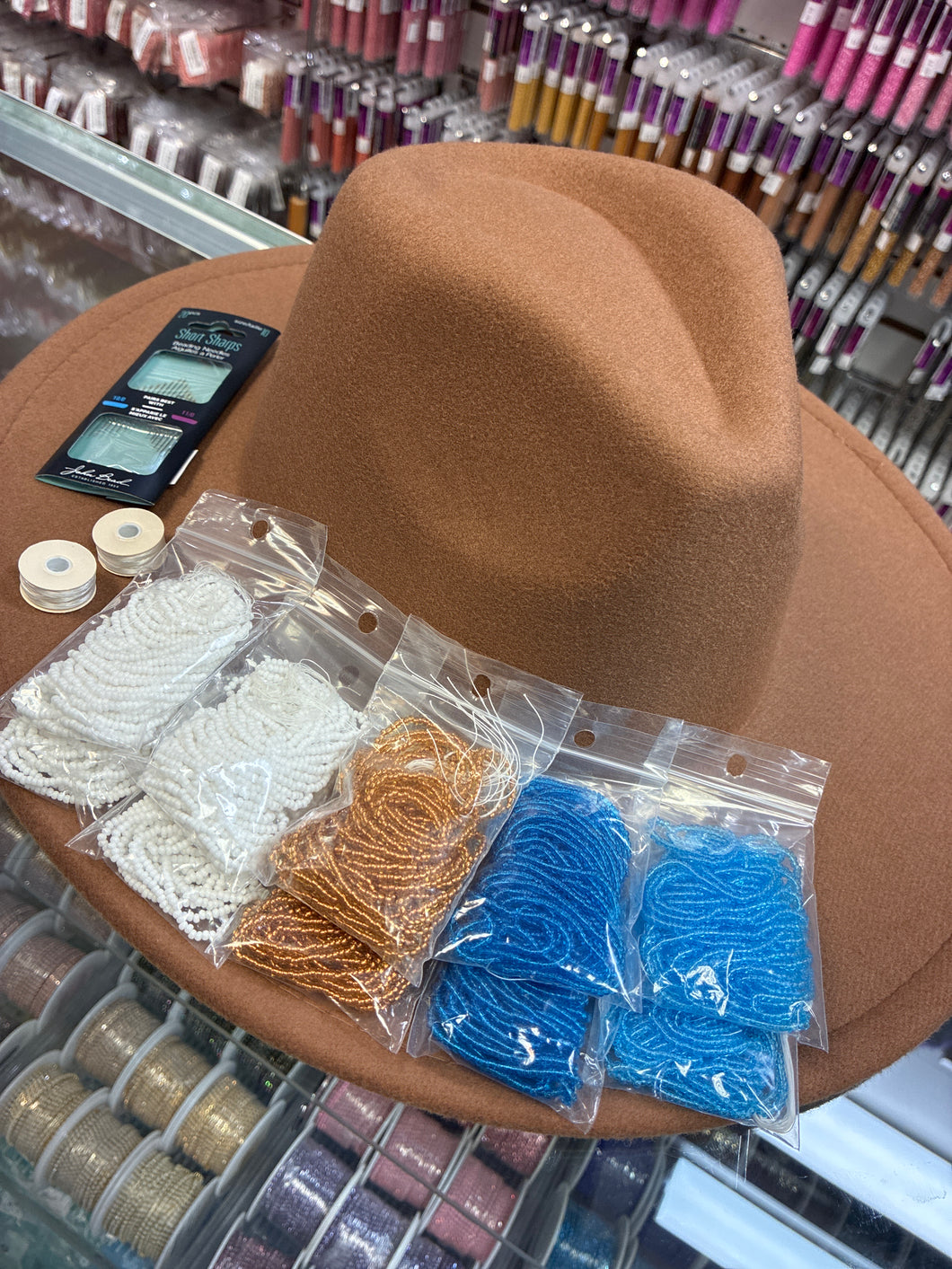Felt Hat Beading Kit (Size 10)