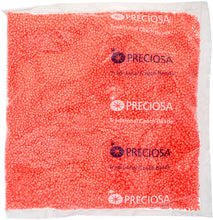 Load image into Gallery viewer, 11/0 Seedbead Opaque Dark Orange Luster

