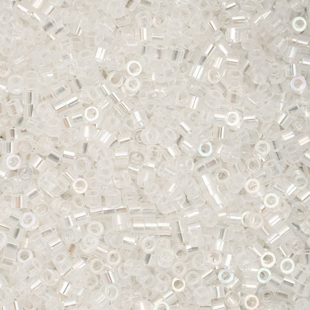 11/0 Cylin Bead Crystal AB