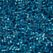 Load image into Gallery viewer, 11/0 Cylin Bead Capri Blue S/L
