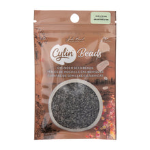 Load image into Gallery viewer, 11/0 Cylin Bead Glow in Dark - Grey
