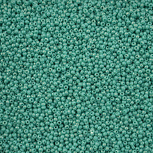 Load image into Gallery viewer, 11/0 Seedbead Opaque Turquoise AB
