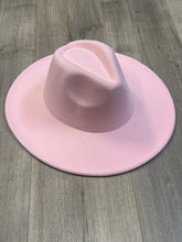 Load image into Gallery viewer, Felt Hat - Light Pink
