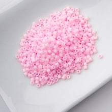 Load image into Gallery viewer, 11/0 Cylin Bead Matte Macaron- Dark Pink
