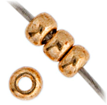 Load image into Gallery viewer, (Vial Miyuki Seed Bead 11/0) Gold Galvanized
