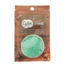 Load image into Gallery viewer, 11/0 Cylin Bead Opaque Seafoam
