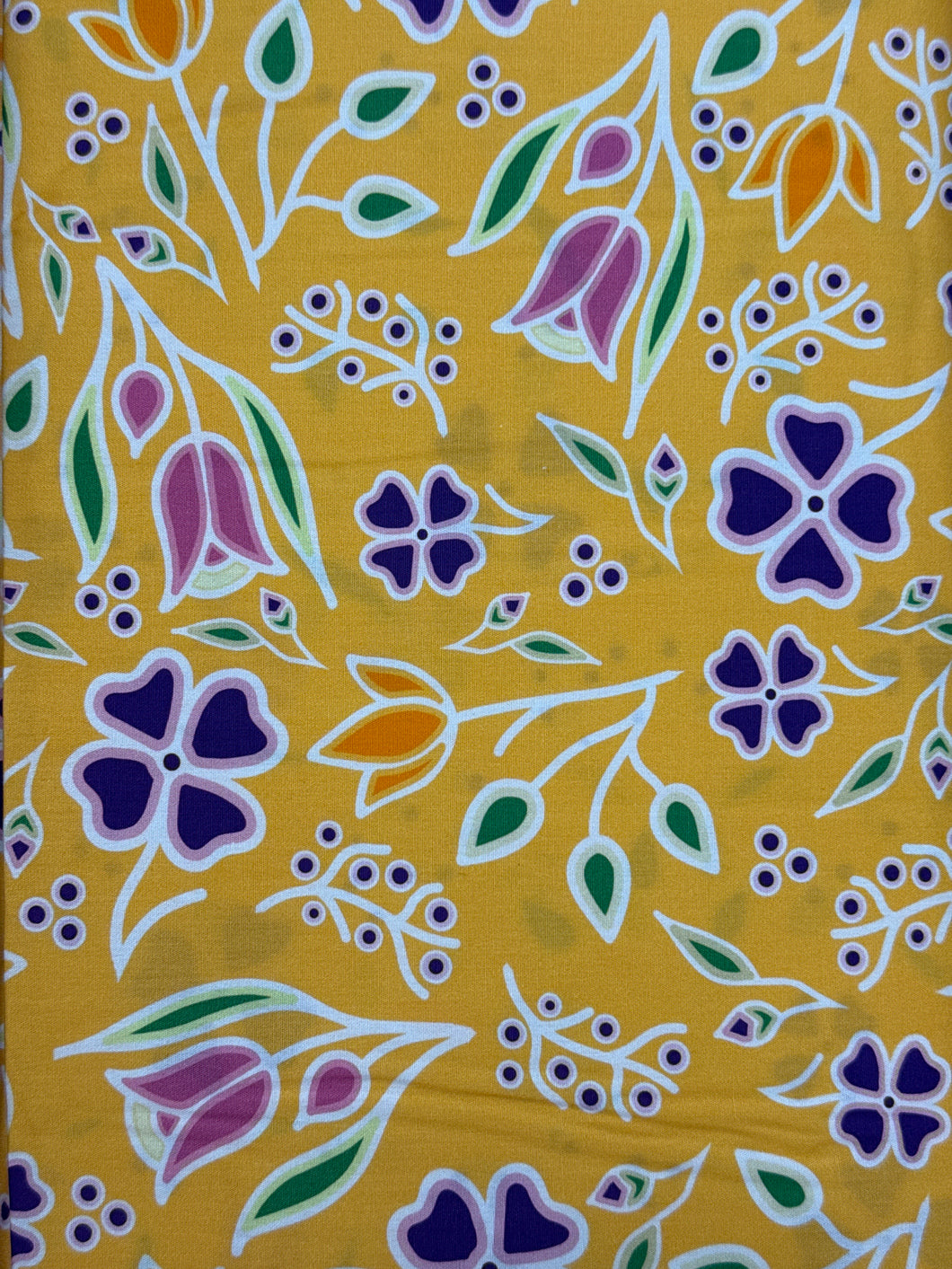 Renata Meconse Cotton - Floral Goldy