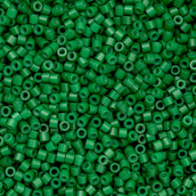 Load image into Gallery viewer, 11/0 Cylin Bead Jade Green Opaque

