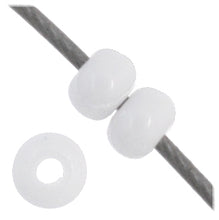 Load image into Gallery viewer, 11/0 Seedbead Opaque White
