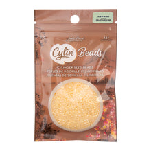Load image into Gallery viewer, 11/0 Cylin Bead Glow in Dark AB - Light Yellow
