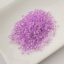 Load image into Gallery viewer, 11/0 Cylin Bead Glow in Dark AB - Purple
