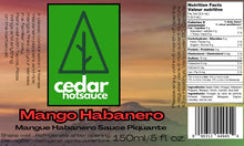Load image into Gallery viewer, Cedar Hot Sauce - Mango Habanero
