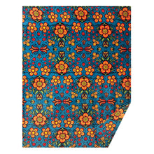 Load image into Gallery viewer, Fleece Blanket - Prairie Beadwork by Justine Proulx
