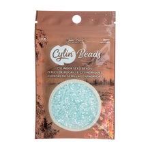 Load image into Gallery viewer, 11/0 Cylin Bead Silkfreeze Blue
