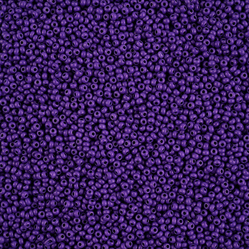 11/0 Seedbead Terra Intensive Purple Matt