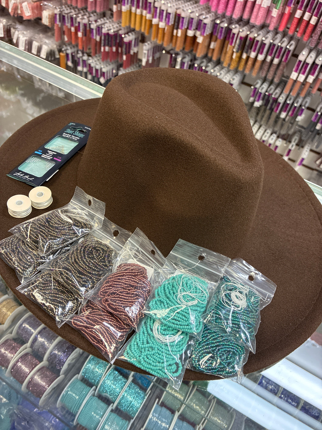 Felt Hat Beading Kit (Size 10)