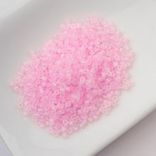 Load image into Gallery viewer, 11/0 Cylin Bead Matte Macaron AB - Baby Pink

