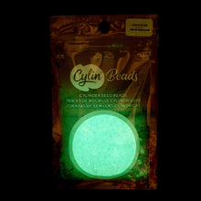 Load image into Gallery viewer, 11/0 Cylin Bead Glow In The Dark- Blue
