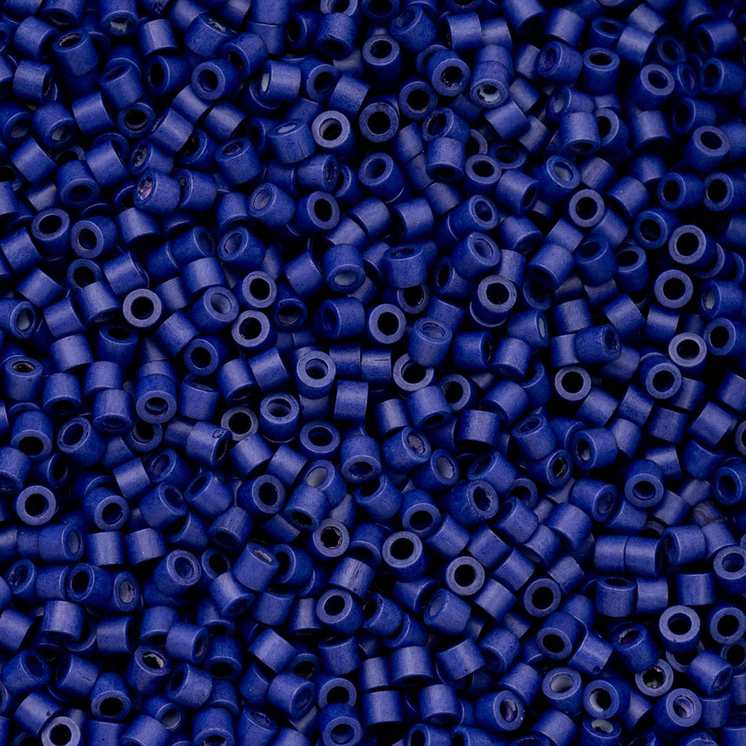 11/0 Cylin Bead Cobalt Blue Matte