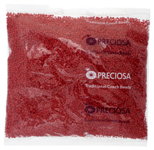 Load image into Gallery viewer, 11/0 Seedbead Opaque Dark Red
