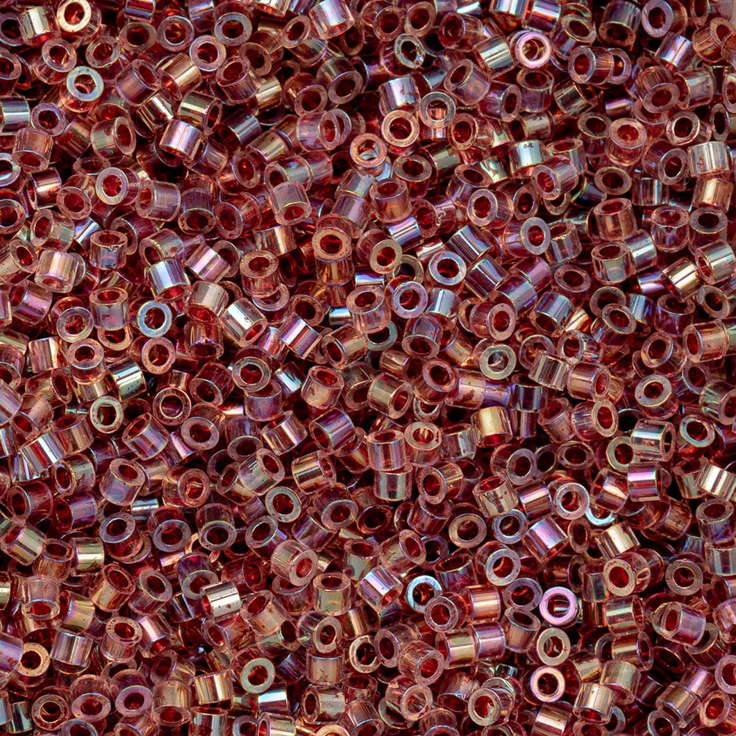 11/0 Cylin Bead- Red Gold Luster