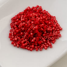 Load image into Gallery viewer, 11/0 Cylin Bead Dark Red Matte
