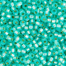 Load image into Gallery viewer, (Vial Miyuki Seed Bead 11/0) Aqua Green S/L Opal Dyed Alabaster
