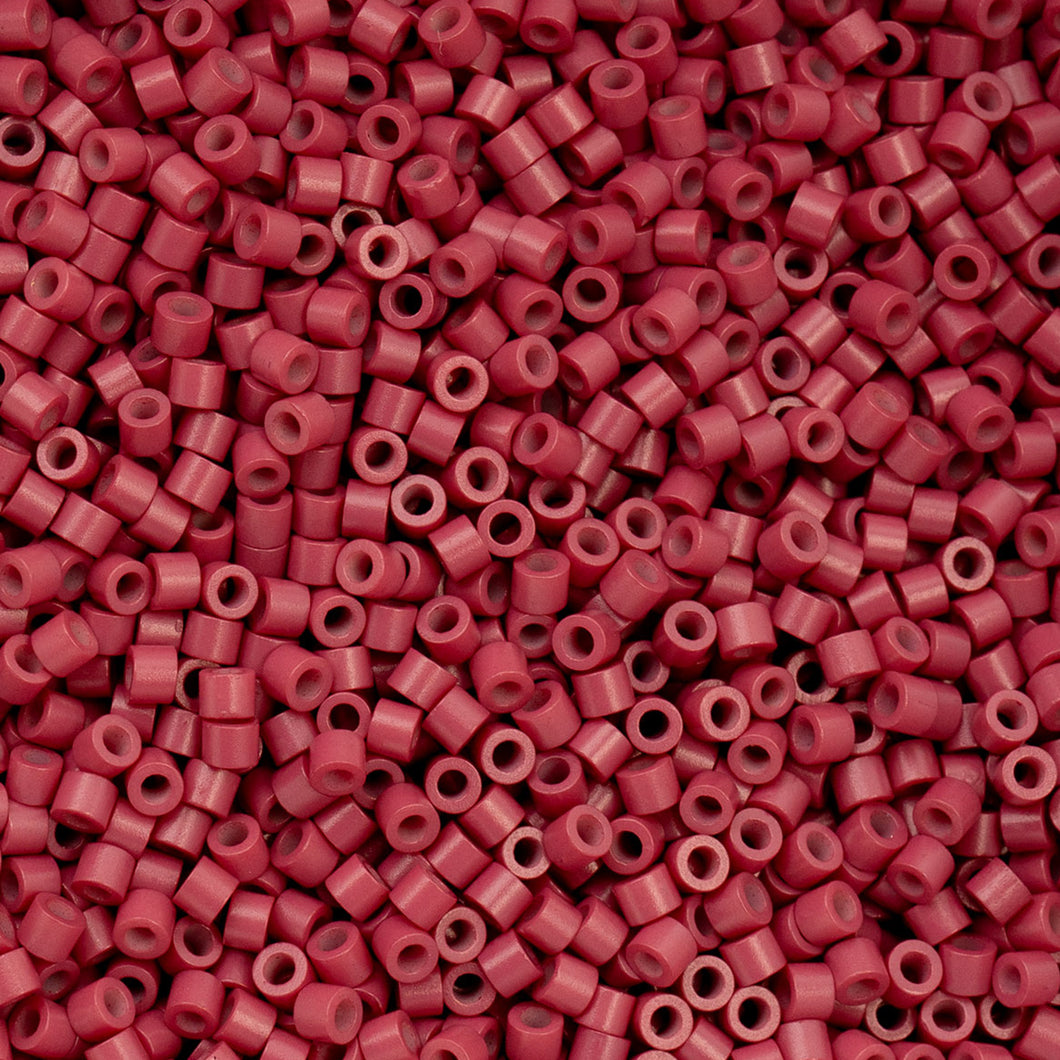 11/0 Cylin Bead Opaque Vintage Rose