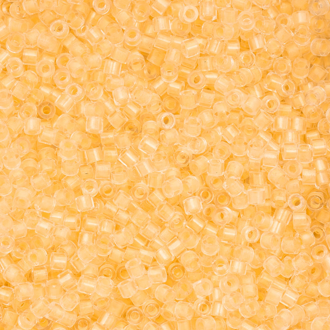 11/0 Cylin Bead Glow in Dark - Light Yellow