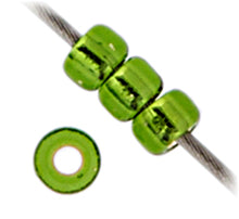 Load image into Gallery viewer, (Vial Miyuki Seed Bead 11/0) Olive Silver Lined
