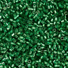 Load image into Gallery viewer, 11/0 Cylin Bead Emerald S/L
