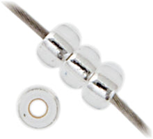 Load image into Gallery viewer, (Vial Miyuki Seed Bead 11/0) Crystal Silver Lined
